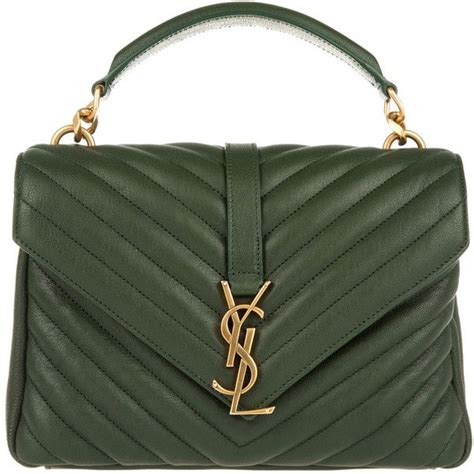 bolsa yves saint laurent verde|yves saint laurent bags red.